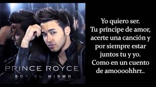 Prince Royce Tu Principe letra