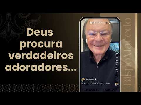 Deus procura verdadeiros adoradores... - Meditação Matinal 16/02/26