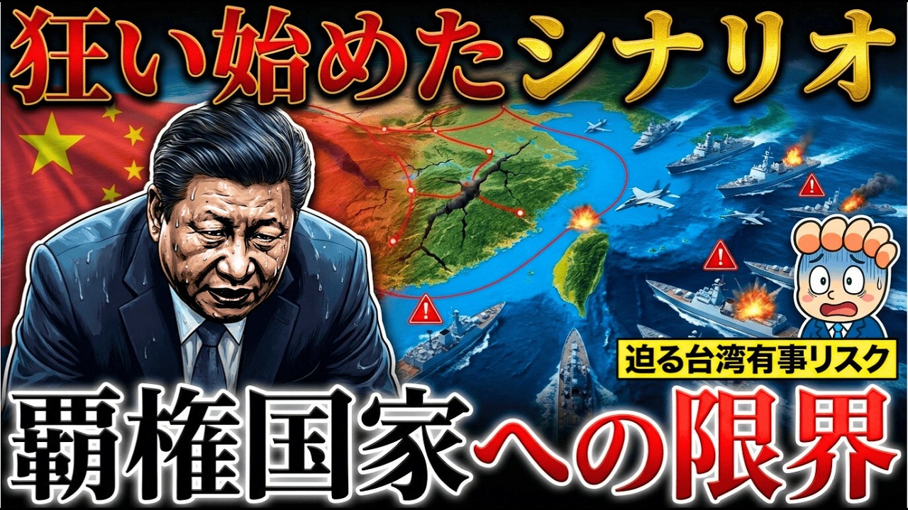 【中国はどこへ向かうのか？】習近平の野望・経済の限界・台湾有事の全シナリオ【総集編】