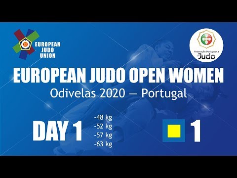 European Judo Open Women - Odivelas 2020 - Day 1 - Tatami 1