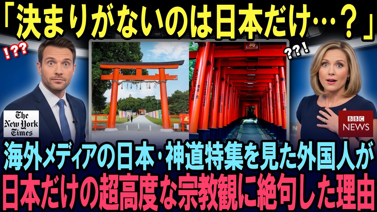 【海外の反応】「神道…もはや宗教じゃない！？」海外メディアが特集した日本の神道─外国人が確かめた"日本だけ"の宗教観に世界が驚愕した理由