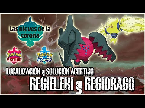 Obtener a REGIELEKI y REGIDRAGO en Las Nieves de la Coronal Localizacion y Solución Acertijos l SwSh
