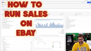 HOW TO RUN A SALE ON EBAY