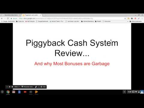 Piggback Cash System Review