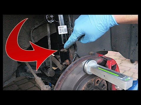 How To Adjust Camber On a Car Using Camber Bolts