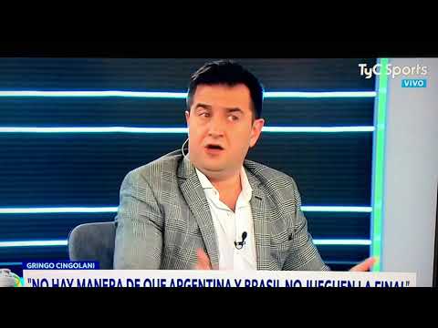 Hugo Balassone , TyC Sport : Si me apuran , Chile juega mejor que Brasil
