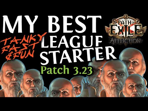 [POE 3.23 Affliction] MY BEST LEAGUE STARTER BUILD | I LEAGUE STARTED WITH THIS FOR 2 YEARS NOW