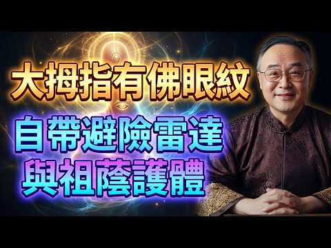快看大拇指！你有「佛眼紋」嗎？倪海廈揭秘：這類人天生通靈，祖上必定有這個秘密！  #人生感悟 #人生 #國學  #智慧人生 #人際交往 #為人處世#识人术   #正能量 #易经