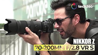 Video thumbnail for Nikon Z 70-200mm F/2.8 VR S Review: This Is Impressive! by TECH360.TV