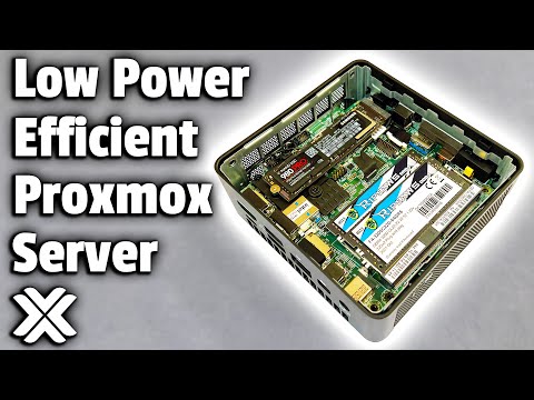 Build a Low Power, Efficient, Small Form Factor but Powerful Proxmox Server