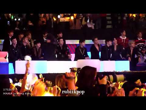 171201 MAMA - BTS DNA Reaction: EXO, Taemin, NCT127, Day6, Wanna One