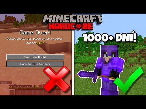 12 Tipů a Triků do HARDCORE Minecraftu.