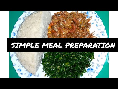 COOK WITH ME.// Simple meal preparation// omena(Dagaa),sukumawiki(kales) and ugali.