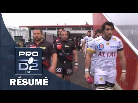 PRO D2 - Résumé Lyon-Mont de Marsan: 40-15 - J17 - Saison 2015/2016