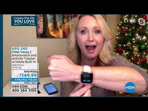 Fitbit Versa 2 Smartwatch and Activity Tracker with Alex...