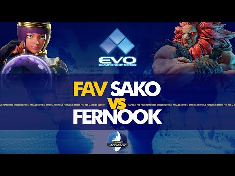 FAV Sako (Menat) VS Fernook (Akuma) - EVO 2019 Pools - CPT 2019