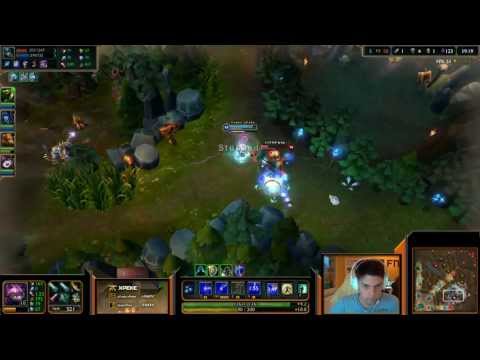 xPeke - AD Kennen vs Ezreal bot lane (Diamond l)