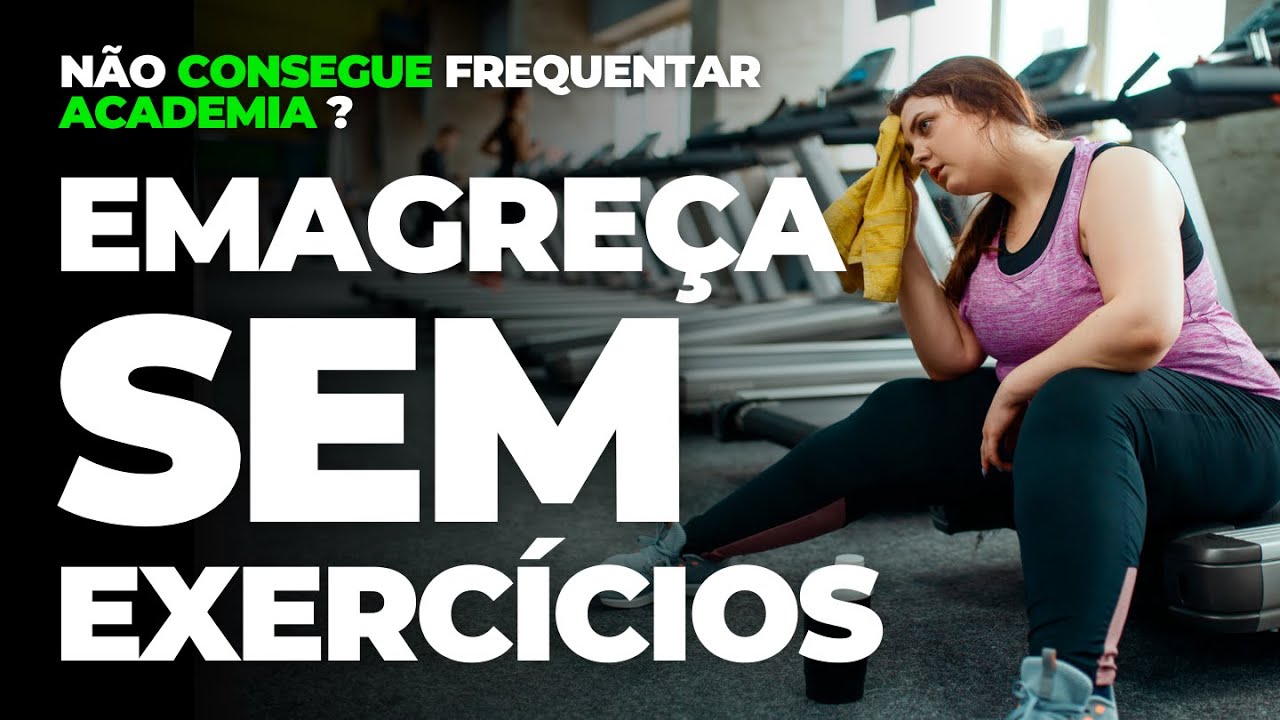 Como EMAGRECER rápido sem fazer exercício (PERDER BARRIGA)
