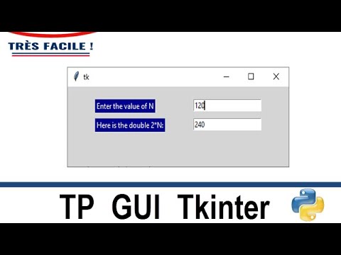 Exercice Python Application Graphique Avec Tkinter