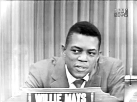 What's My Line? - Willie Mays; Jack Paar [panel] (Jul 11, 1954)