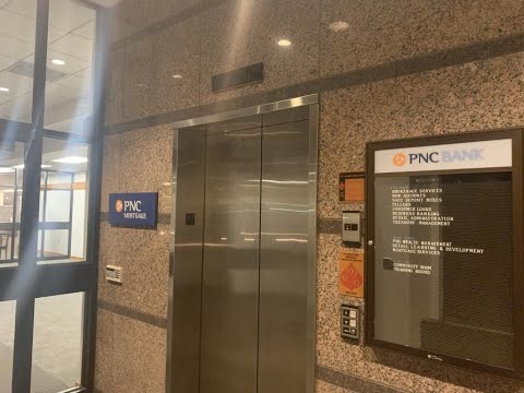 1991 Montgomery Vector Traction Elevator @ PNC Bank - Bloomington, IL