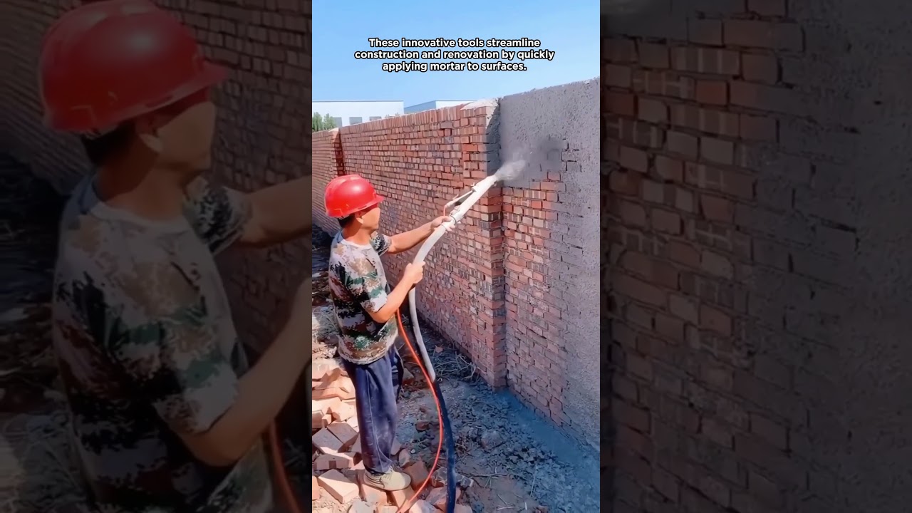 Mortar Spraying Machines: Revolutionizing Construction