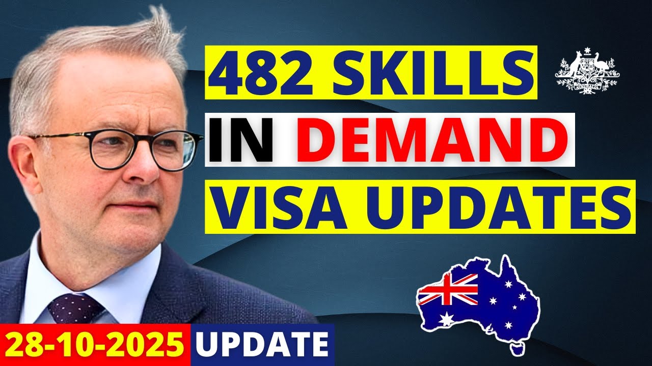 Australia 482 Skills In-Demand Visa Updates in 2025 | Australia Visa Update
