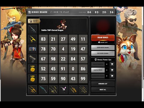 Crossfire West  Winning Dahlia TMP Ethernal Dragon  Bingo Toy Soldier Edition🔥🔥