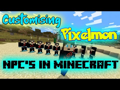 Not So Serious Gaming - Customising Player and NPC skins in Pixelmon MINECRAFT