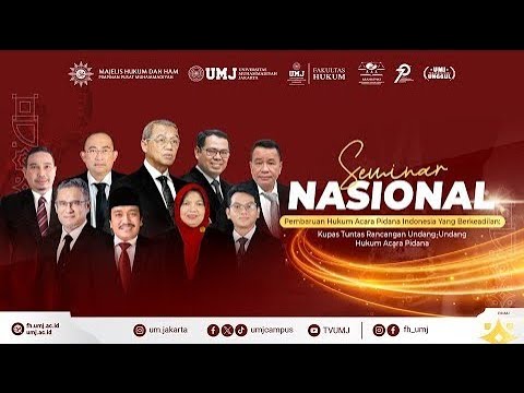 Hotman Paris Hutapea Berbagi Perspektif dan Pengalamannya di Seminar Nasional UMJ