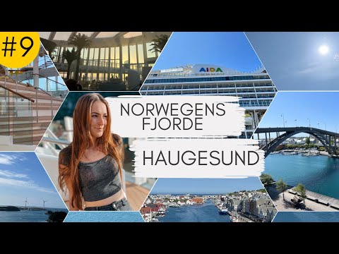 AIDAPerla Vlog #9 - Norwegens Fjorde: Stadtrundgang in Haugesund | Denise Darleen