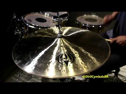 Diril - 17" Hi Hat Exclusiva Combinação de Crashes