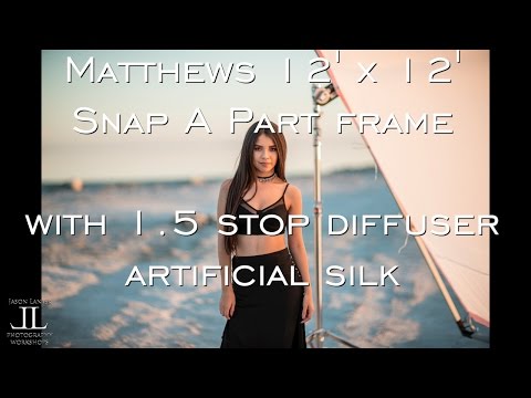 Gear I Use #1- Matthews 12x12 Snap A Part Frame with Artificial Silk Diffuser