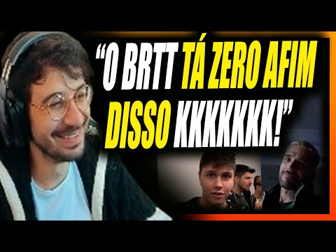 REVOLTA REACT BASTIDORES CBLOL SEMANA 3 PLAYOFFS "Collab do brTT com o Brance?" CBLOL 2022 2ª Etapa