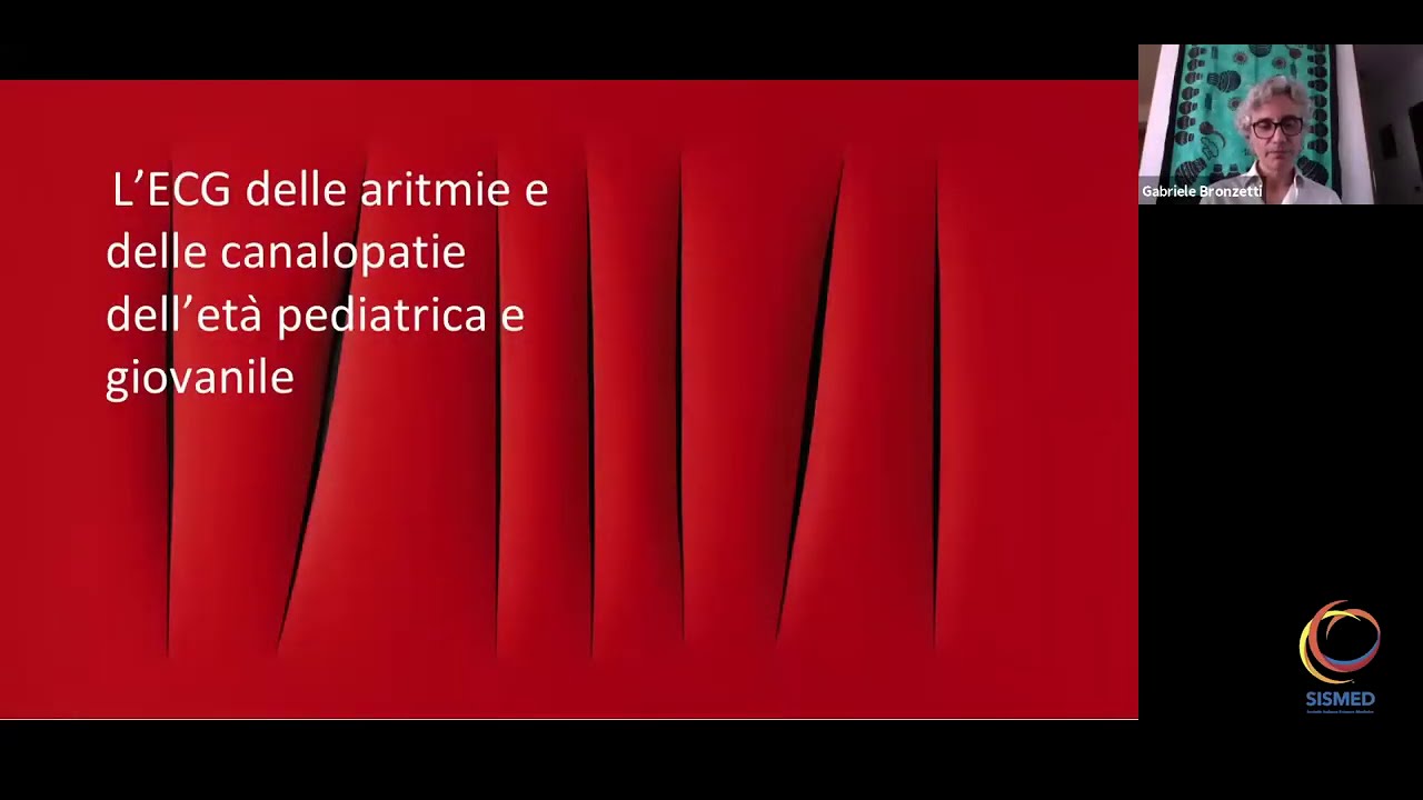 G. Bronzetti - L'ECG delle aritmie e delle canalopatie dell'età pediatrica e giovanile