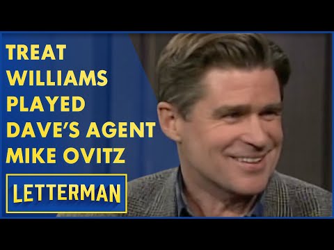 Treat Williams Played Dave's Agent In "The Late Shift" | Letterman