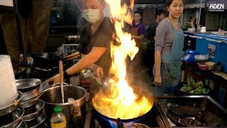 Download lagu Bangkok Street Food - Pad Thai, Fried Morning Glory, Pad See Ew, Papaya Salad mp3