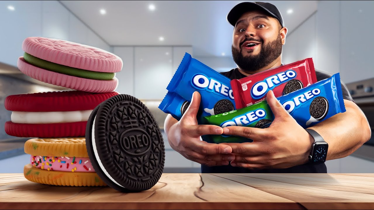 Probé 22 sabores de OREO