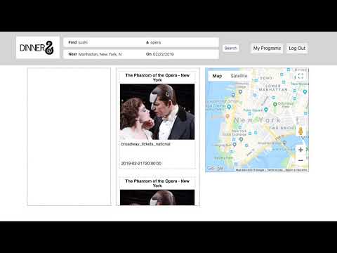 Dinner &... (React, Redux, Ruby on Rails)
