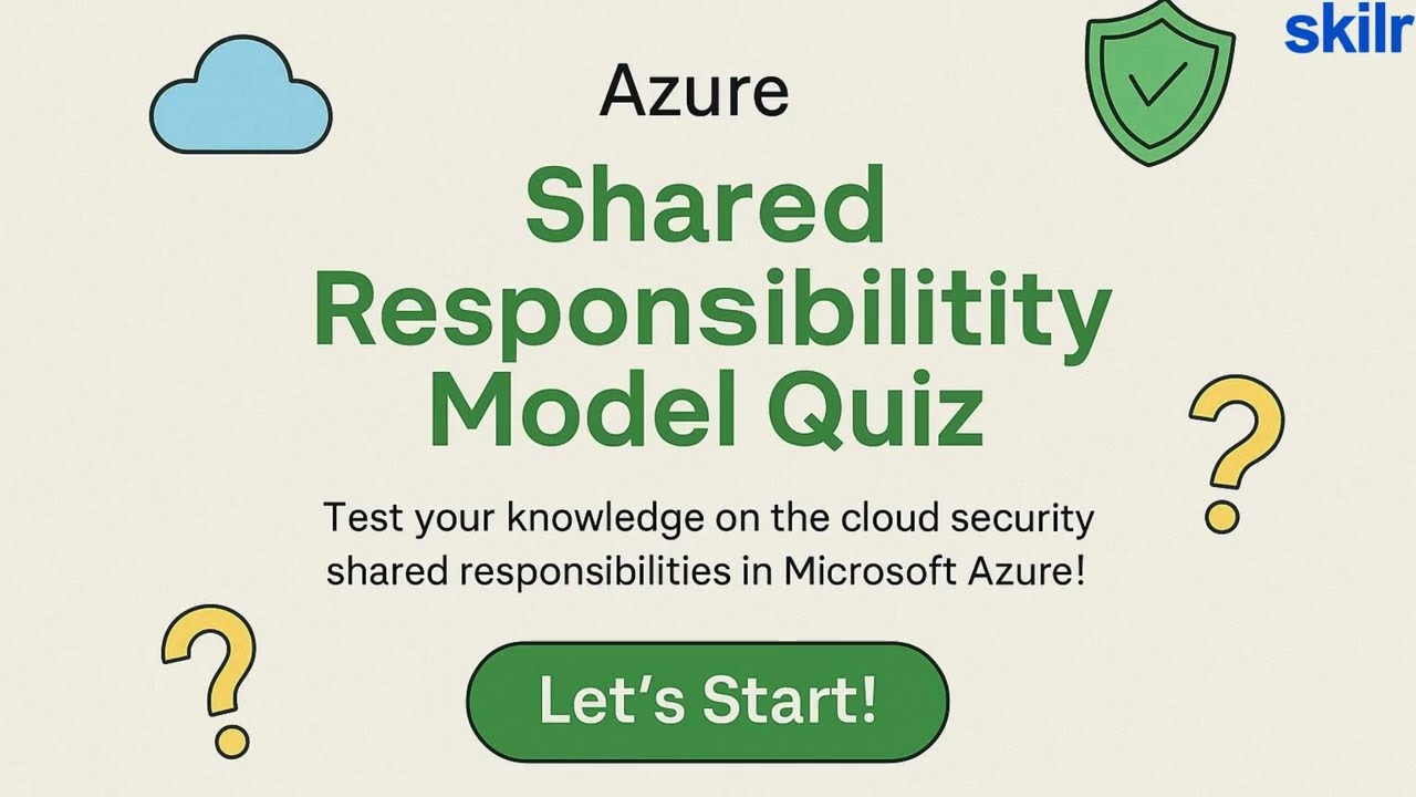 Microsoft Azure Fundamentals Quiz: Shared Responsibility Model Practice Test 2025