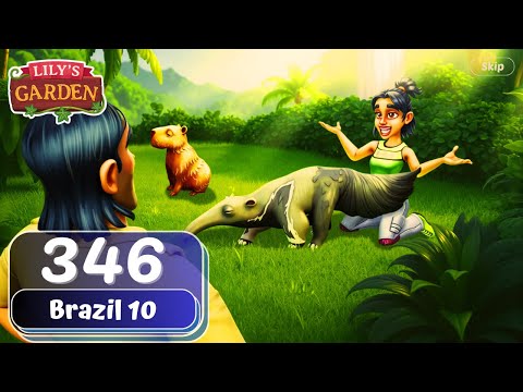 Lily's Garden - Day 346 - Brazil 10 - Gameplay