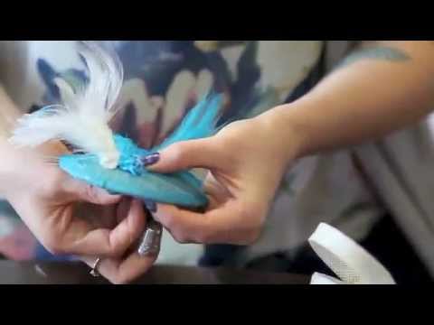 DIY Fascinator & Silk & lace brooch Kits by Holly Young Headwear