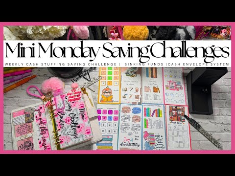 MINI MONDAY | JULY WK 3 | MINI SAVING CHALLENGE | SINKING FUNDS | CASH STUFFING| HOW TO BUDGET MONEY