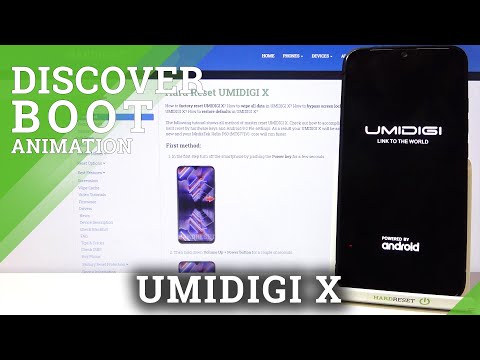 How to Check Boot Animation on UMIDIGI X – Open Boot Animation
