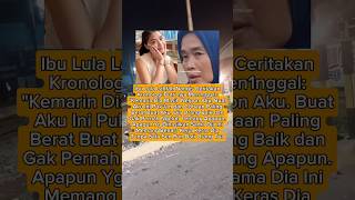Download lagu ibunya lula lahfah nangis ceritakan kronologi putrinya mp3