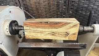 EASY PROJECT For Winter craft shows!- Woodturning