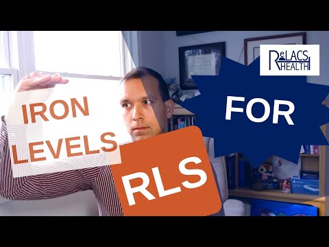 Iron Levels for Restless Legs Syndrome (RLS)