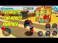 Futuristic Car Robot Rampage ( By Tapinator) Best Android Gameplay #1