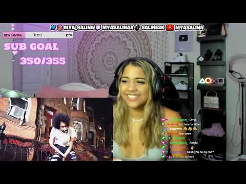 Mya Salina REACTS to "SET DA TREND - Confidential (shot by evolvecrew)"