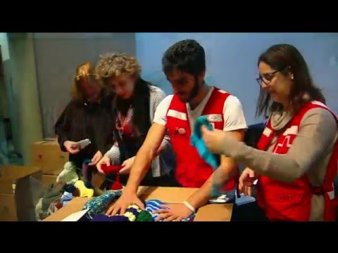 Knitters creating 25,000 toques to welcome Syrian refugees